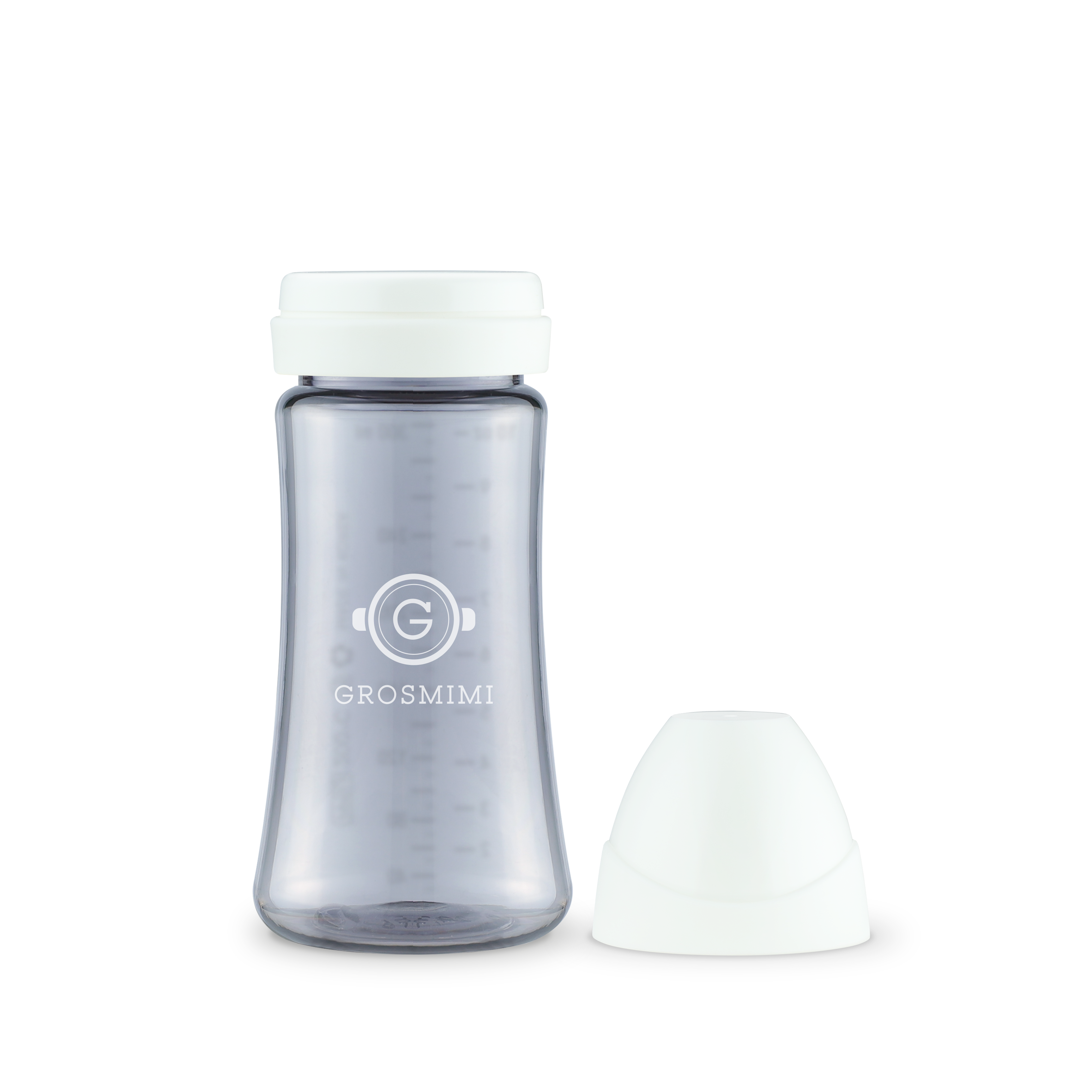 TwinPack 300mL Dark-Series Feeding Bottle (No Teats)
