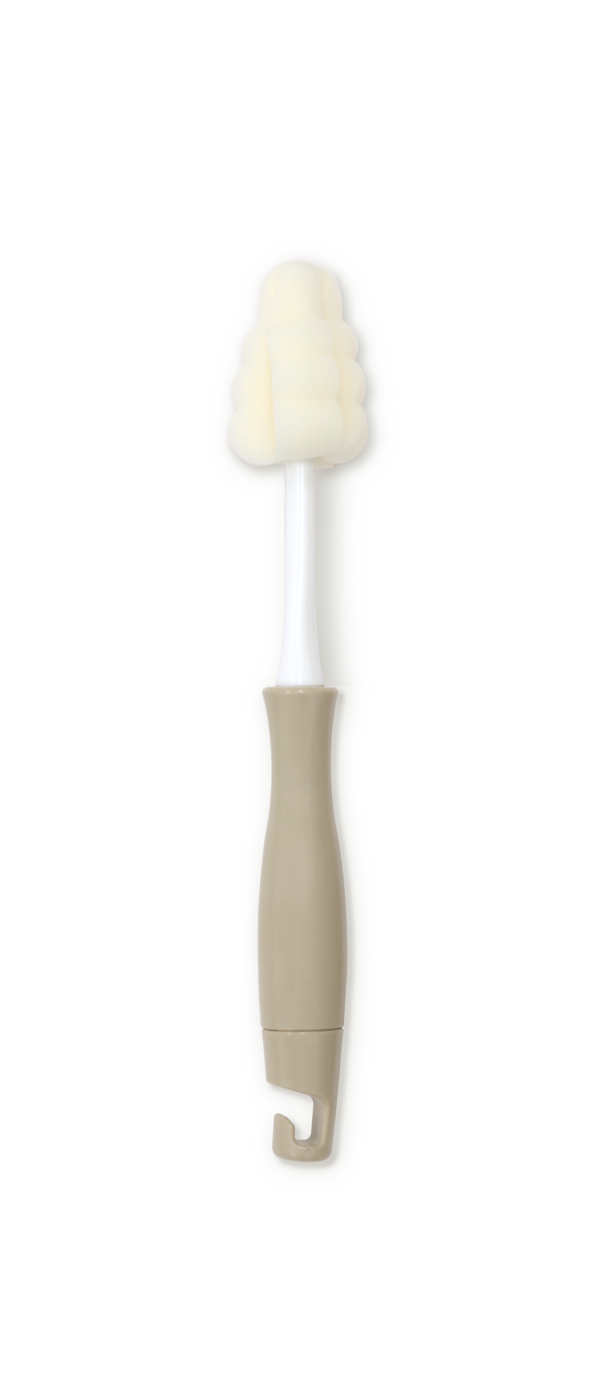All In One Foam Brush for Bottle & Teat (4pcs, Mocha)