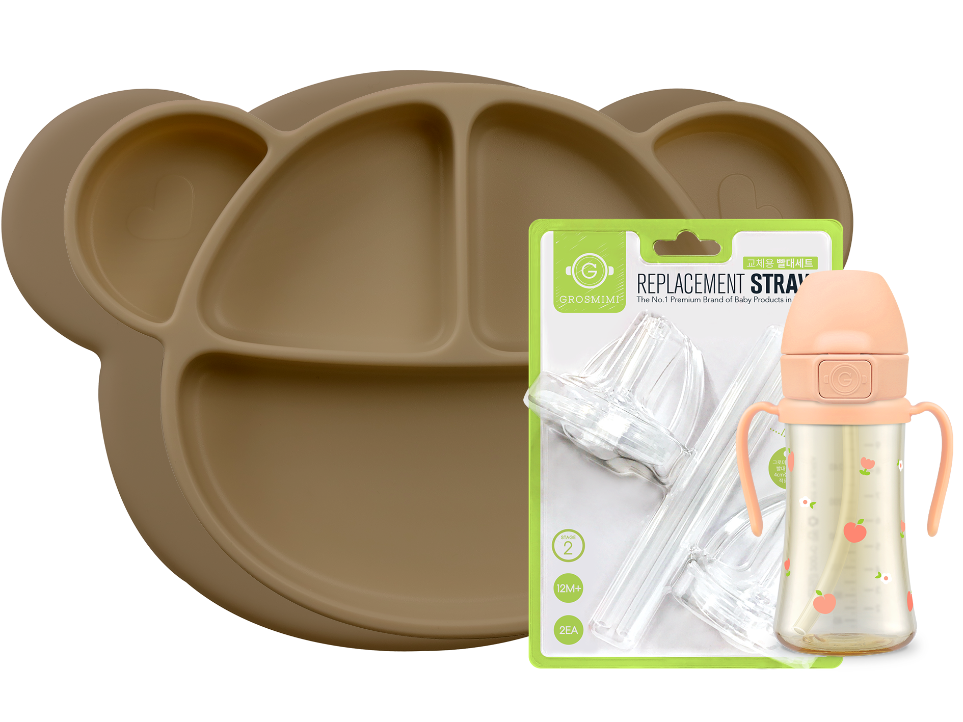 Grosmimi "Sip & Stick" Starter Set (Limited in Stock)