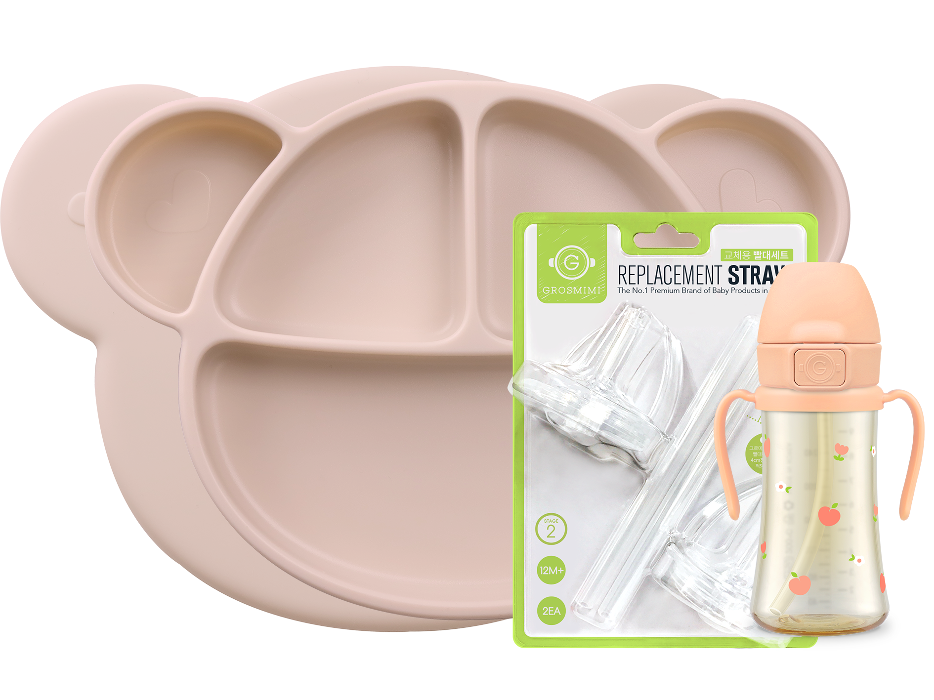 Grosmimi "Sip & Stick" Starter Set (Limited in Stock)