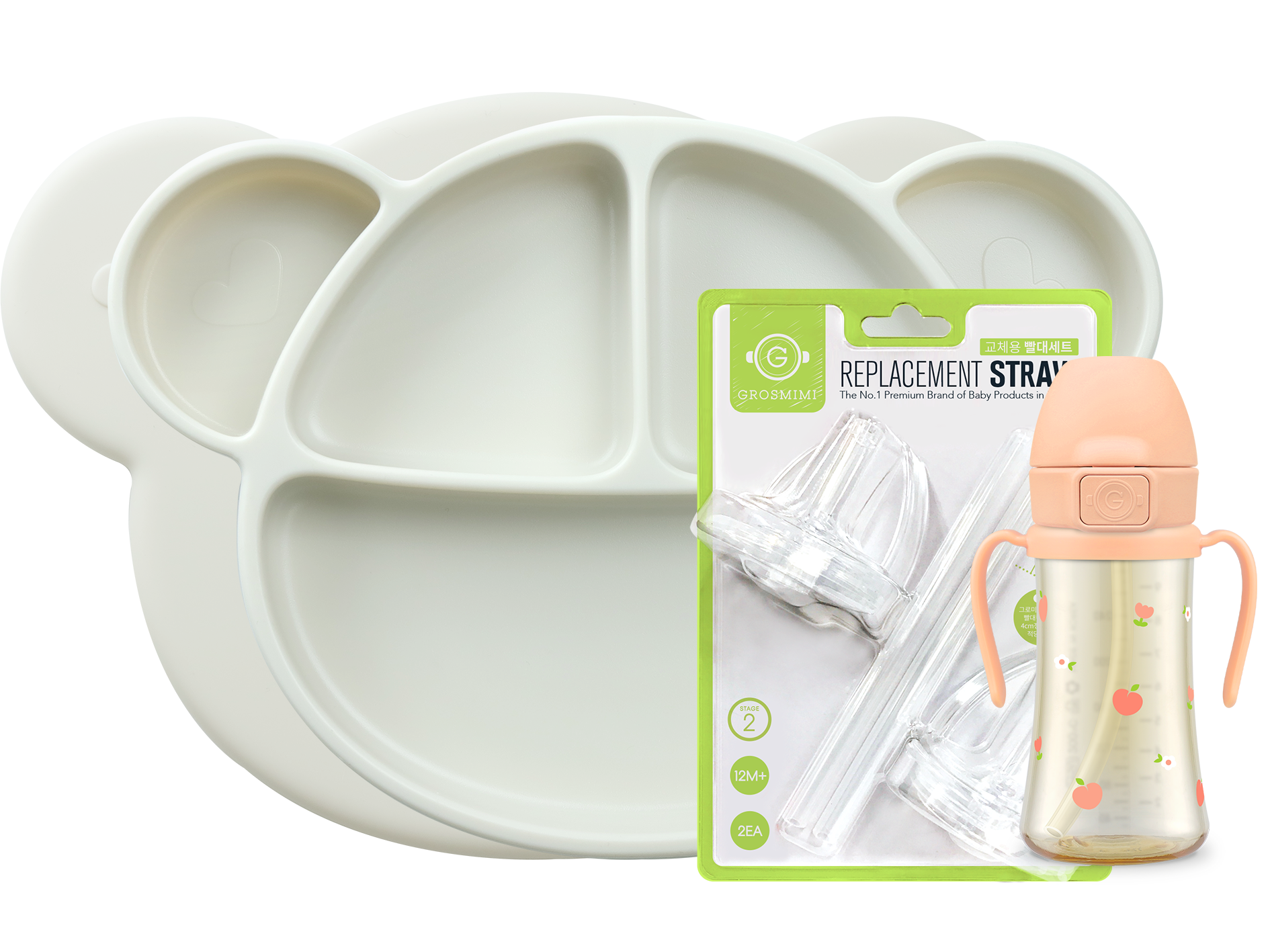 Grosmimi "Sip & Stick" Starter Set (Limited in Stock)