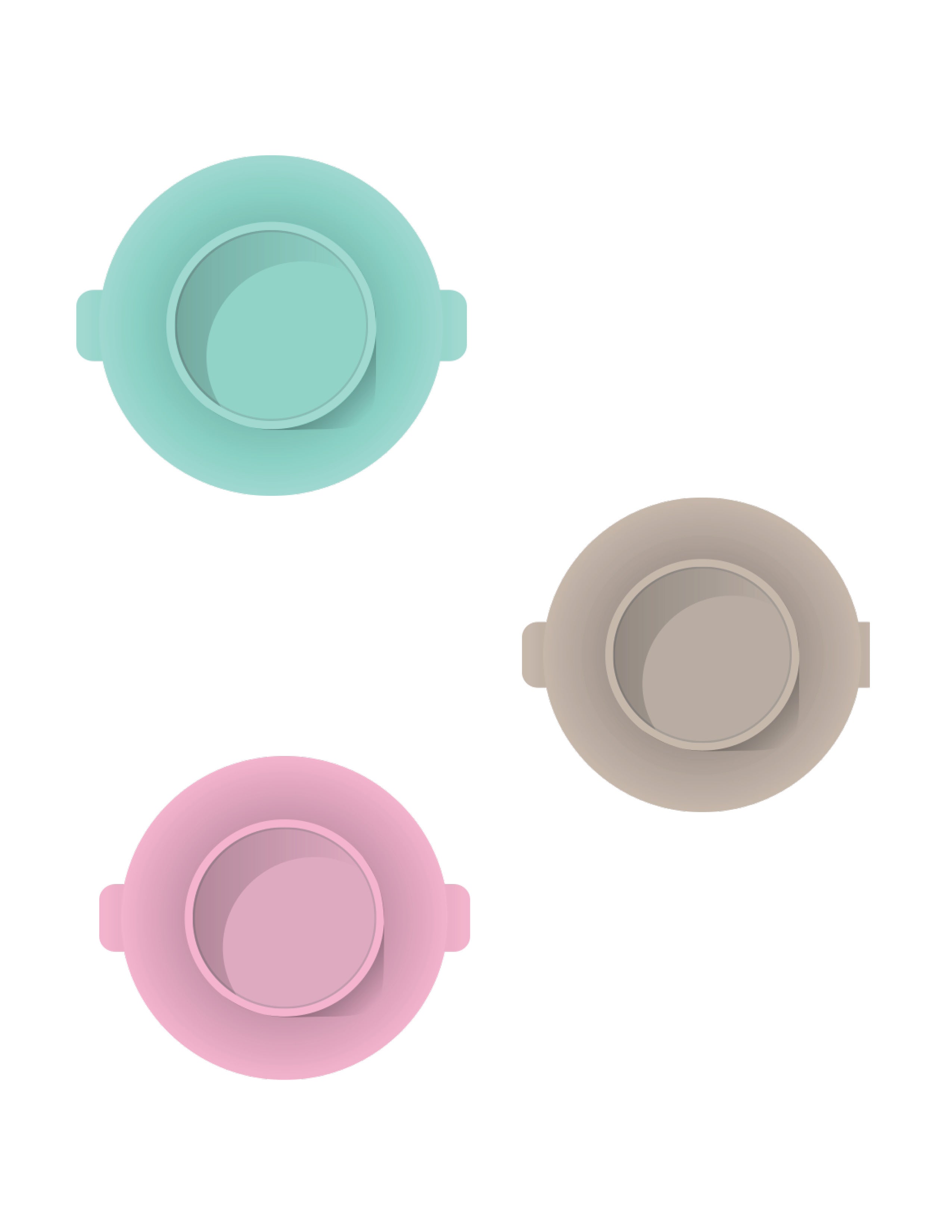 Suction Plate (Accessory Plate for Tray, Cup & Bottle)
