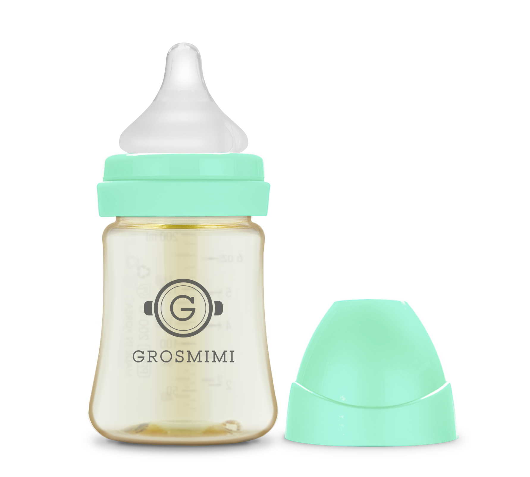 Single Pack 200mL PPSU Feeding Bottle with Teat (Stage 1)