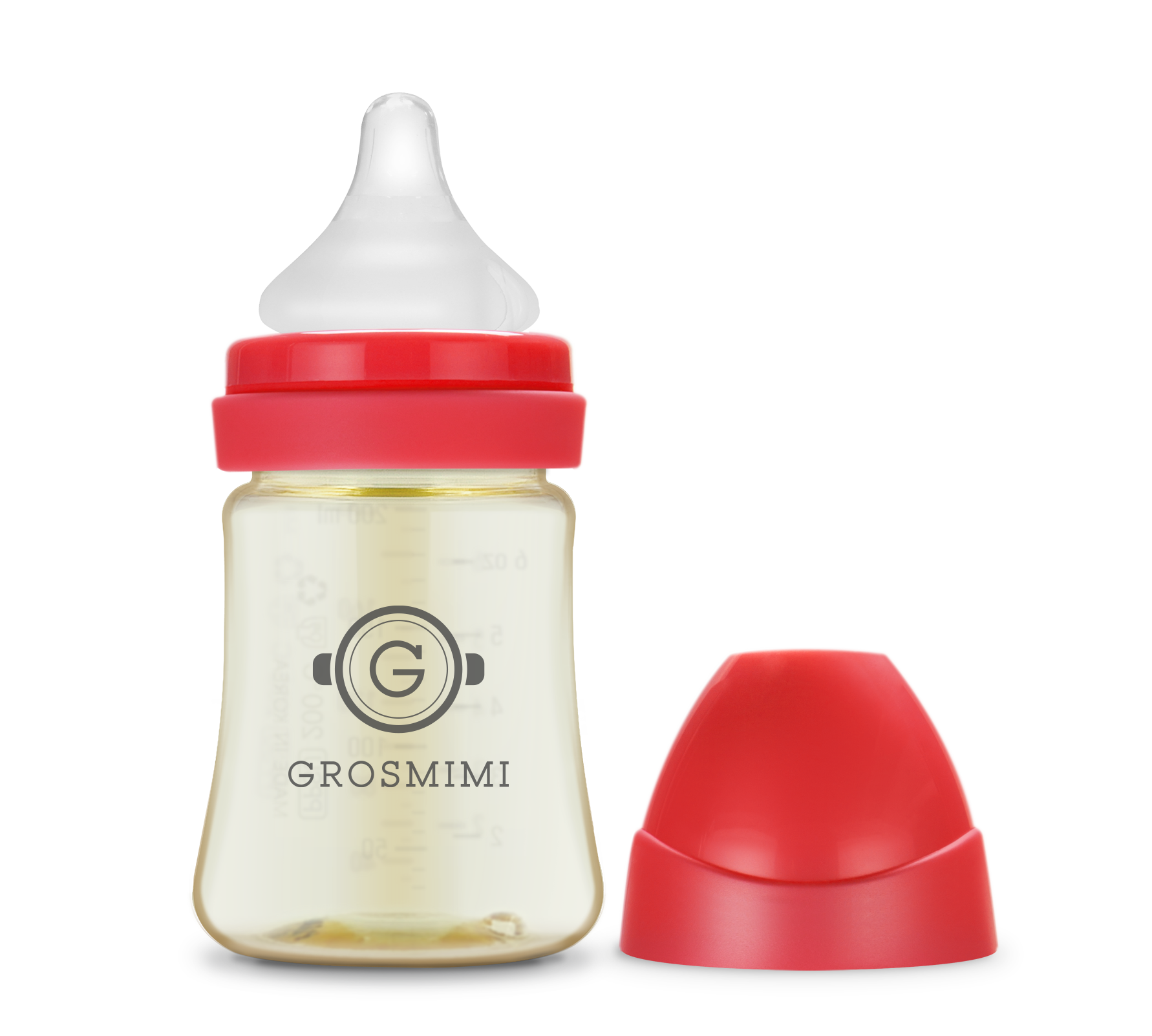 Single Pack 200mL PPSU Feeding Bottle with Teat (Stage 1)