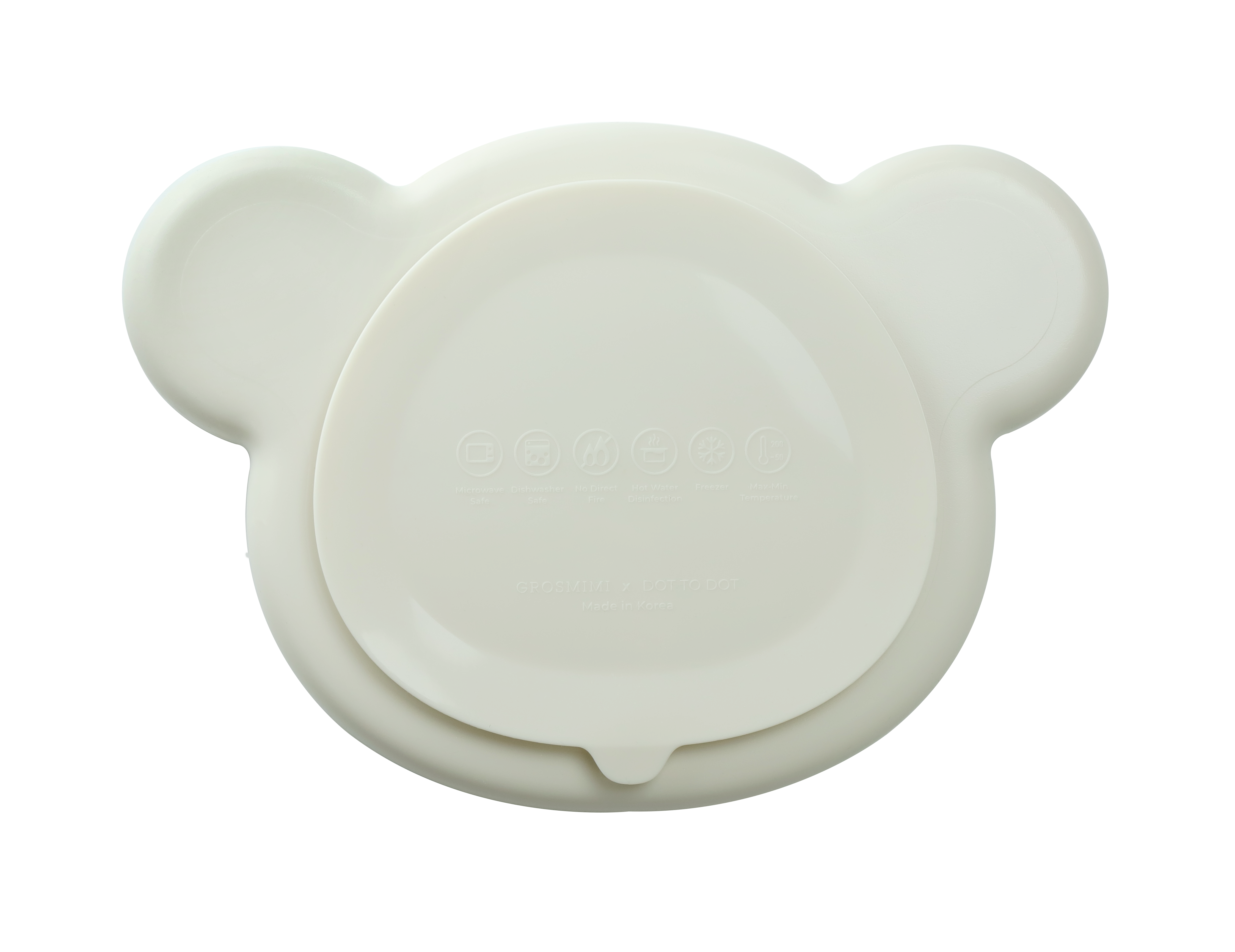 DTD Silicone Suction Food Plate (Full Size)