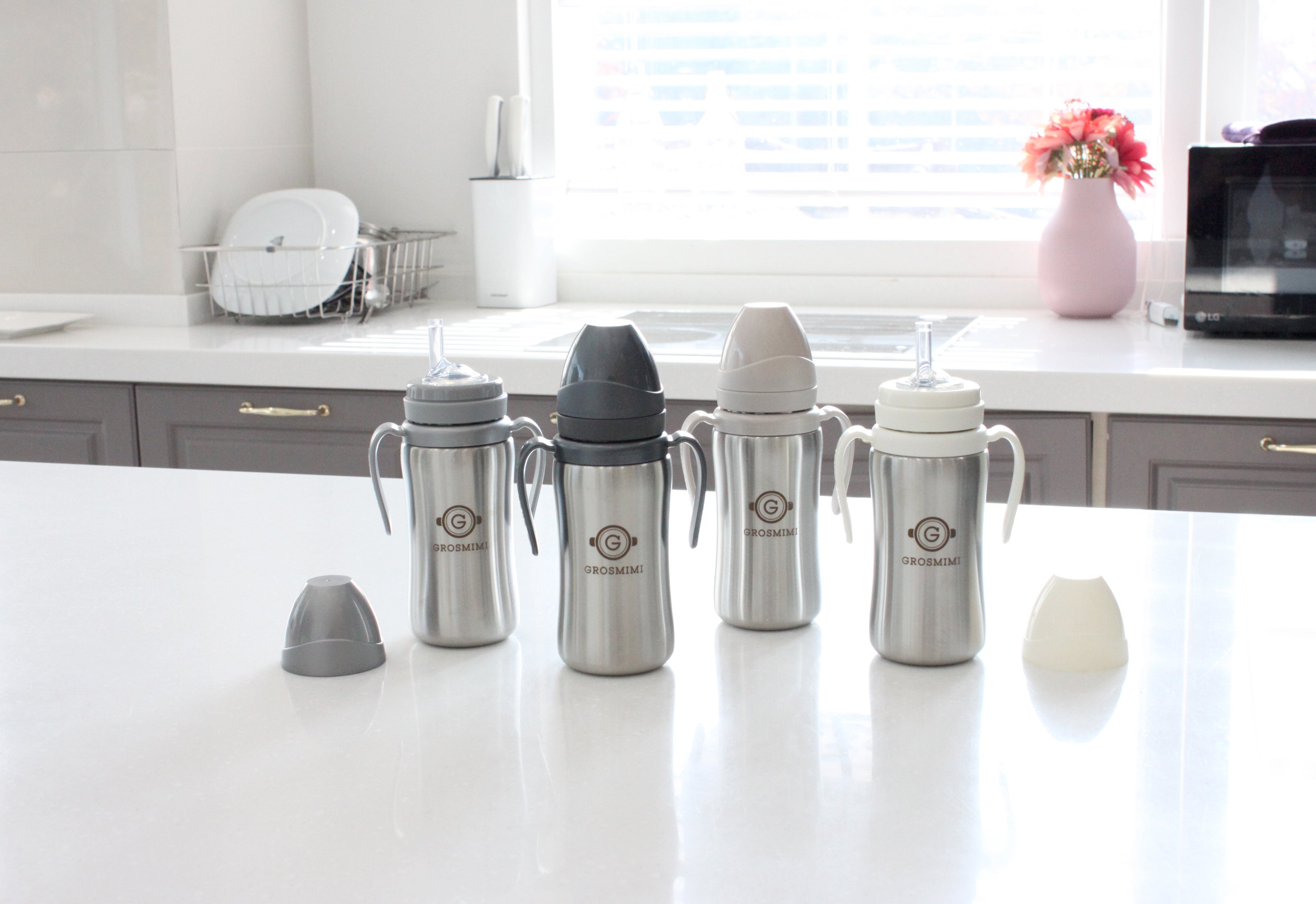 Stainless Steel Thermal Function Straw Cup