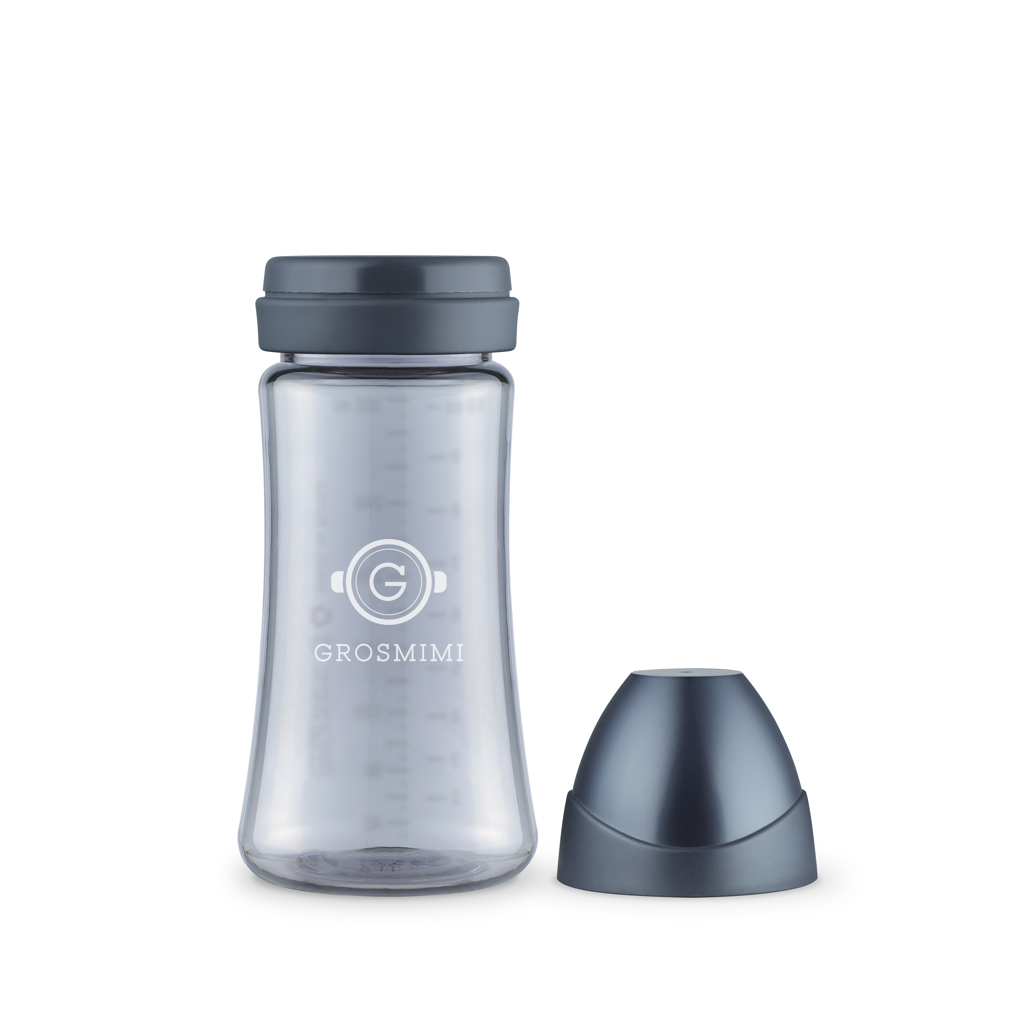 TwinPack 300mL Dark-Series Feeding Bottle (No Teats)