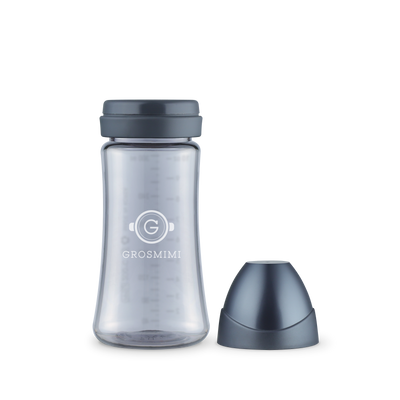 TwinPack 300mL Dark-Series Feeding Bottle (No Teats)