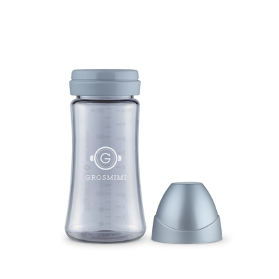 TwinPack 300mL Dark-Series Feeding Bottle (No Teats)