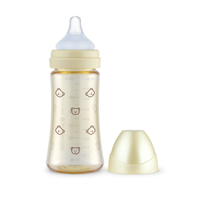 [BOGO] Single Pack PPSU Feeding Bottle with Teat (Stage 1 / Stage 2)