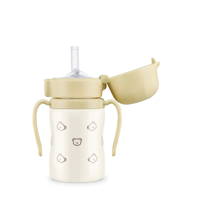 Stainless Dotgom Butter Straw Cup (200mL/300mL)