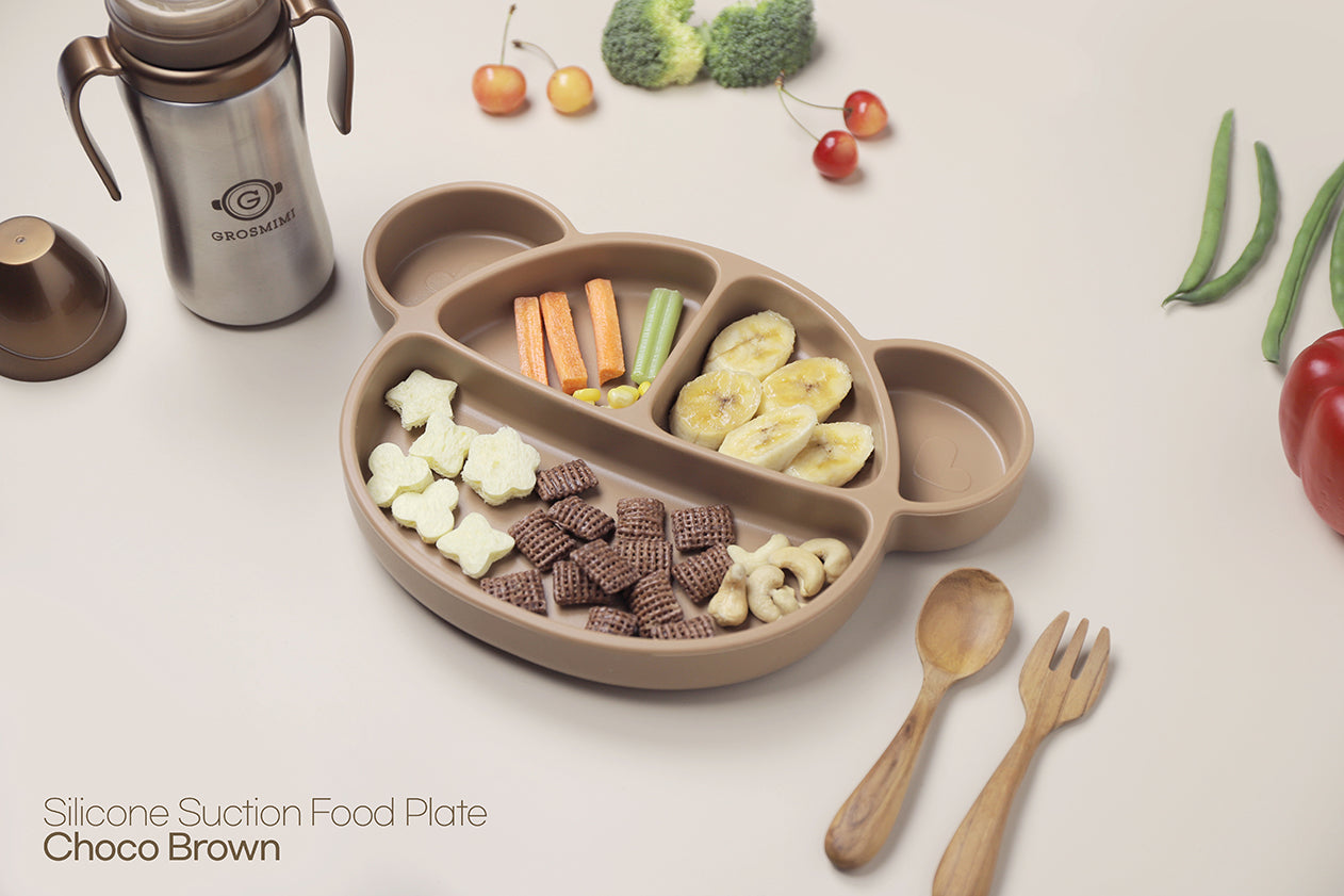 Premium Silicone Suction Plate Set (Original + Small + 3 FREE Gifts!)
