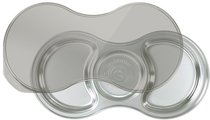 Stainless Steel Food Tray (3 Compartments)
