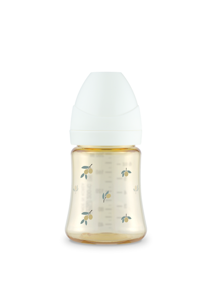 [Clearance] Olive Feeding Bottle Single Pack with Teat (Stage 1/Stage 2)