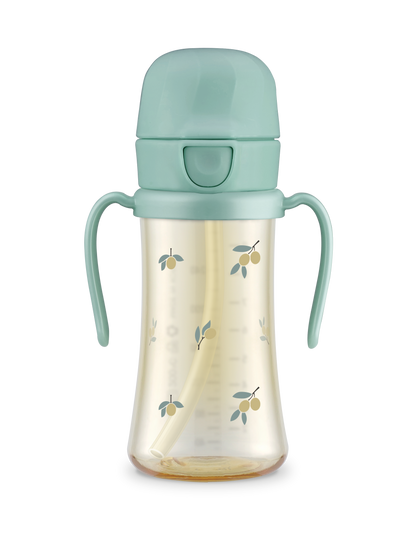 PPSU Olive Straw Cup 2.0 - Pistachio (200mL/300mL)