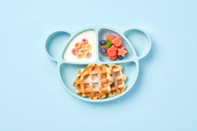 Little DTD Silicone Suction Food Plate (Smaller Size)