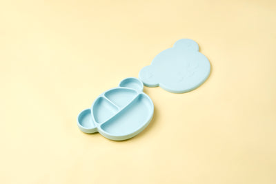 Little DTD Silicone Suction Food Plate (Smaller Size)