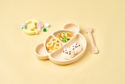 Little DTD Silicone Suction Food Plate (Smaller Size)