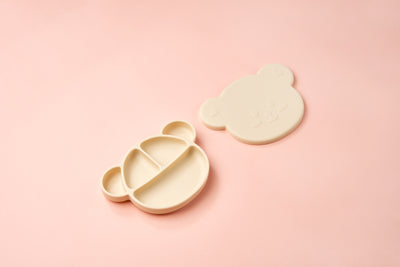 Little DTD Silicone Suction Food Plate (Smaller Size)