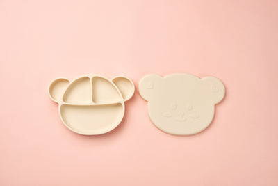 Little DTD Silicone Suction Food Plate (Smaller Size)