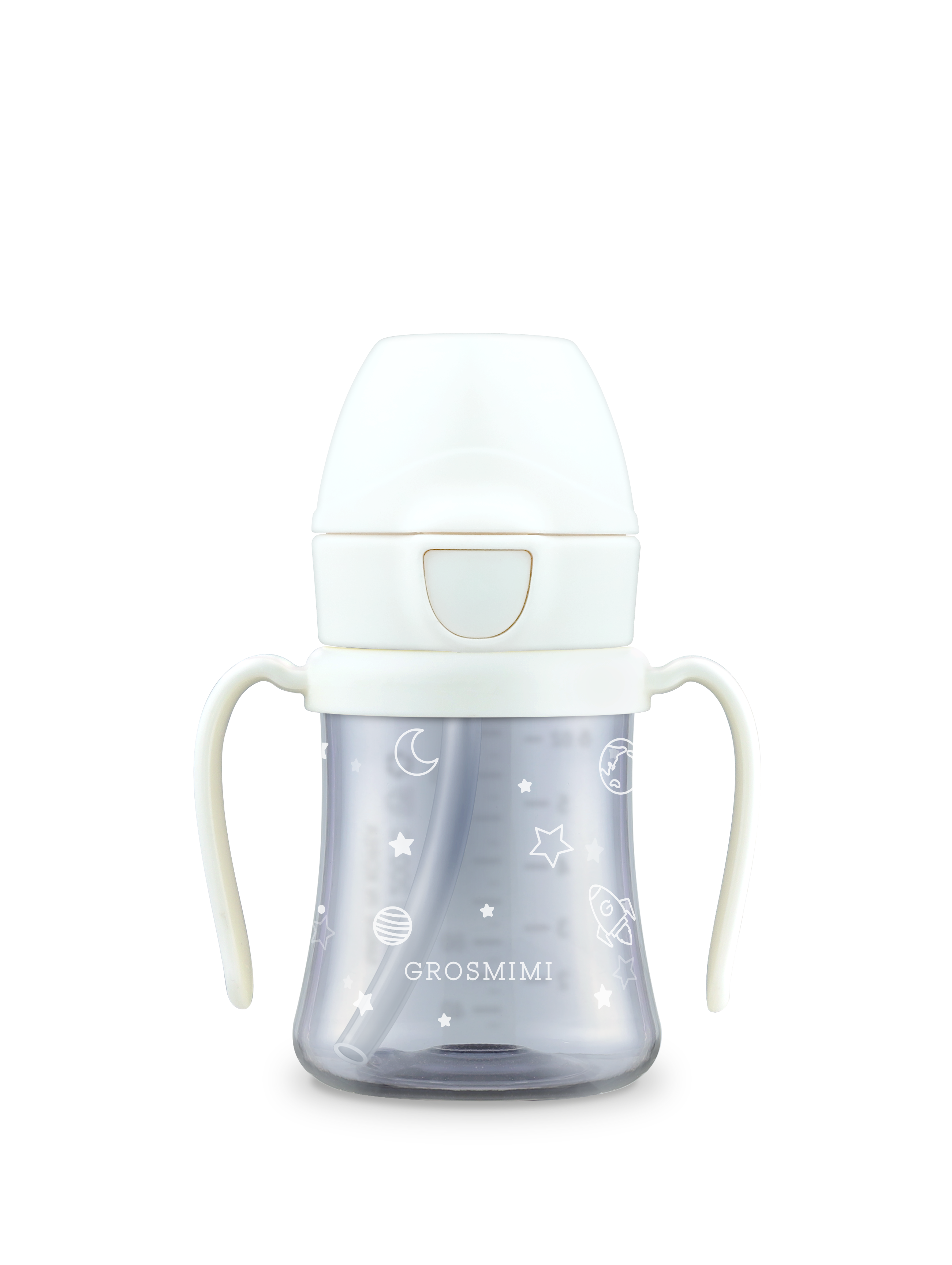 PPSU Space White Straw CUP (200mL/300mL)