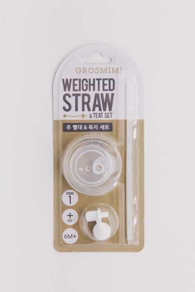 Weighted Straw & Teat Set (Stage 1)