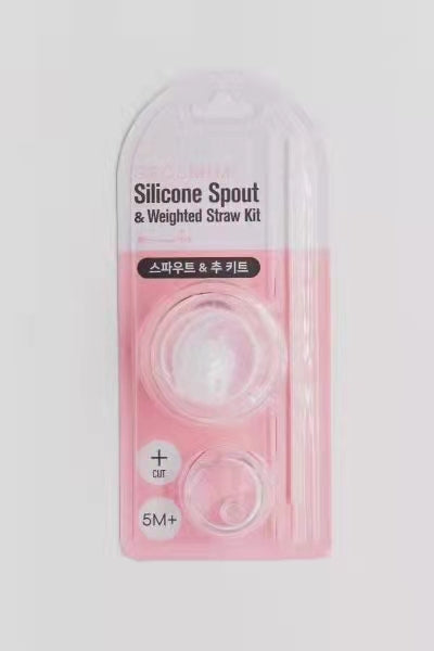 Silicone Spout & weighted Straw kit (5 Months +)