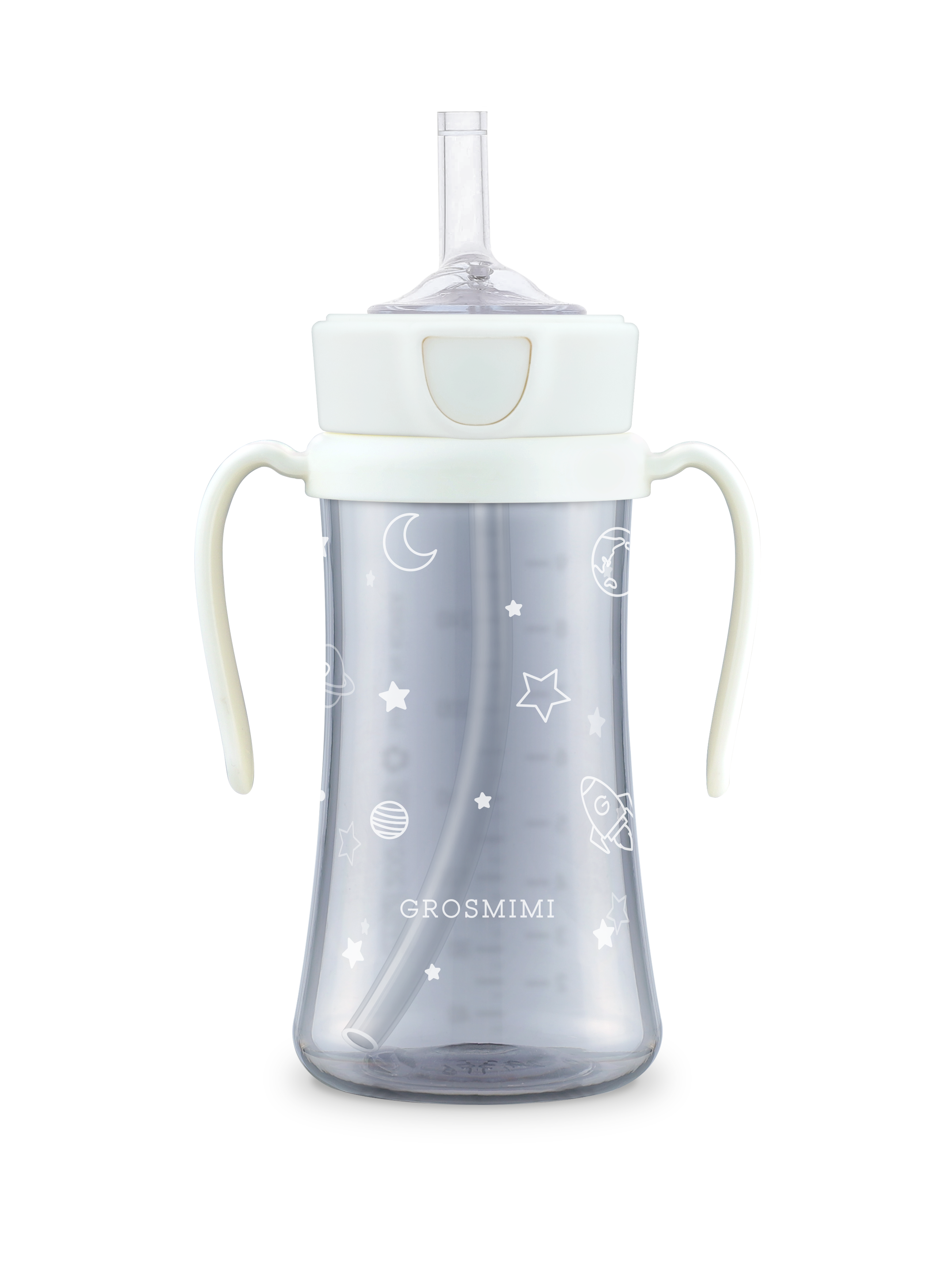 PPSU Space White Straw CUP (200mL/300mL)