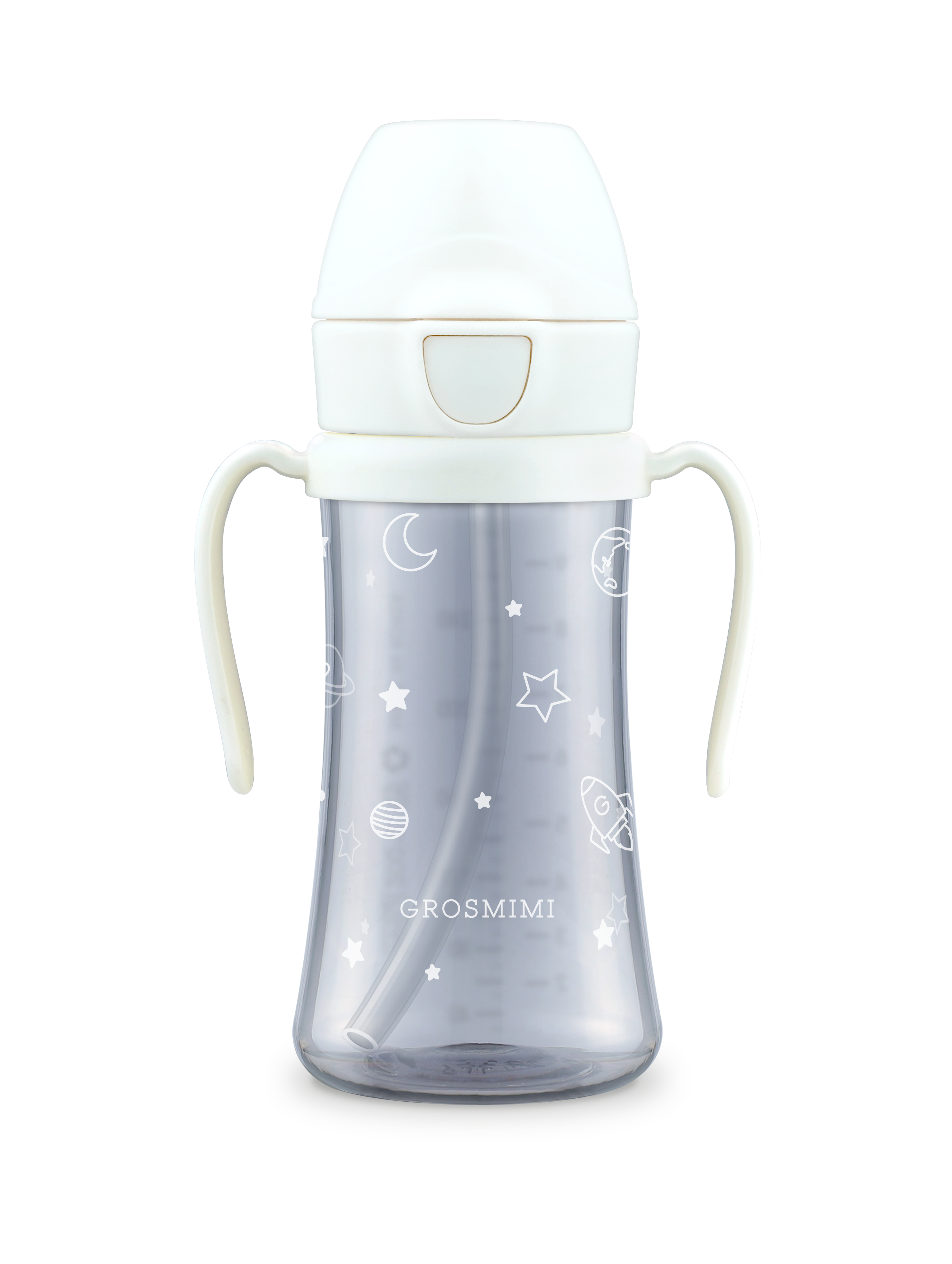 PPSU Space White Straw CUP (200mL/300mL)