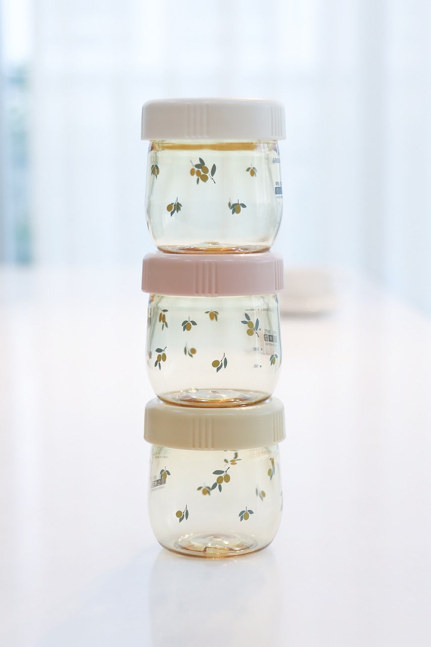 Olive PPSU Baby Food Jar (Pack of 3)