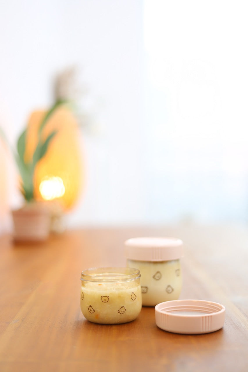Dotgom PPSU Baby Food Jar (Pack of 3)