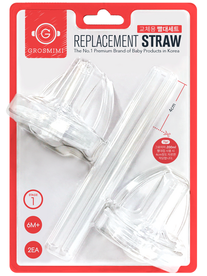 Silicone Replacement Straws Kit (Stage 1/Stage 2)