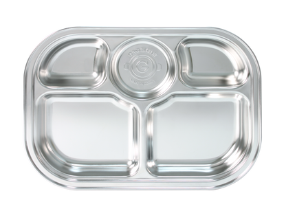 Stainless Steel Food Tray (5 Compartments)