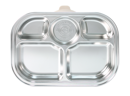 Stainless Steel Food Tray (5 Compartments)