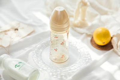[Final Sale] Cherrish Feeding Bottle Single Pack with Teat (Stage 1 / Stage 2)