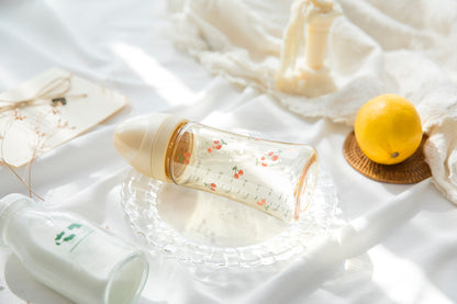 [Clearance] Cherrish Feeding Bottle Single Pack with Teat (Stage 1 / Stage 2)