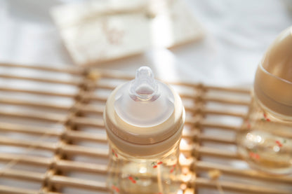 [Clearance] Cherrish Feeding Bottle Single Pack with Teat (Stage 1 / Stage 2)