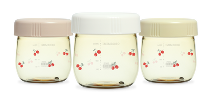 Cherrish PPSU Baby Food Jar (Pack of 3)