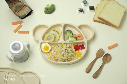 [Clearance] DTD Silicone Suction Food Plate (Original Size)