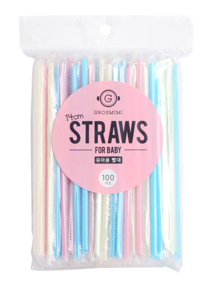 Straws for baby and kids (14cm/100pcs)